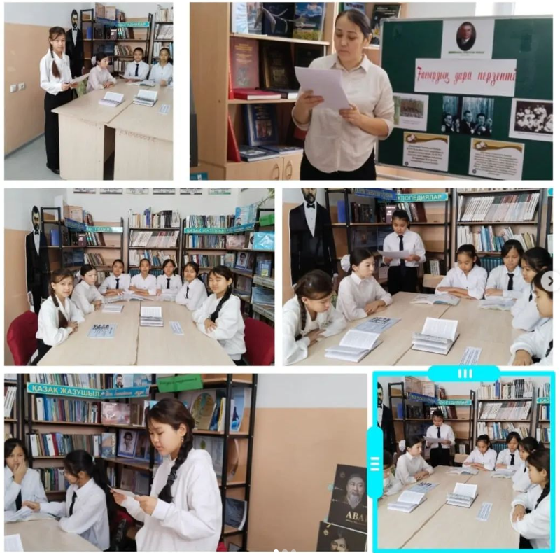 "Ғасырдың дара перзенті" тақырыбында танымдық сағат өтті.