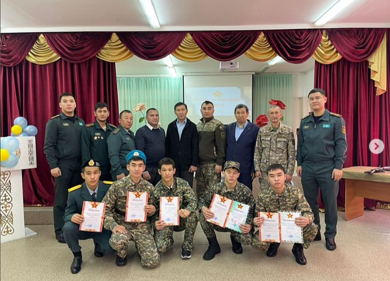 «Үздік командир» атты аймақтық сайыс өткізілді.