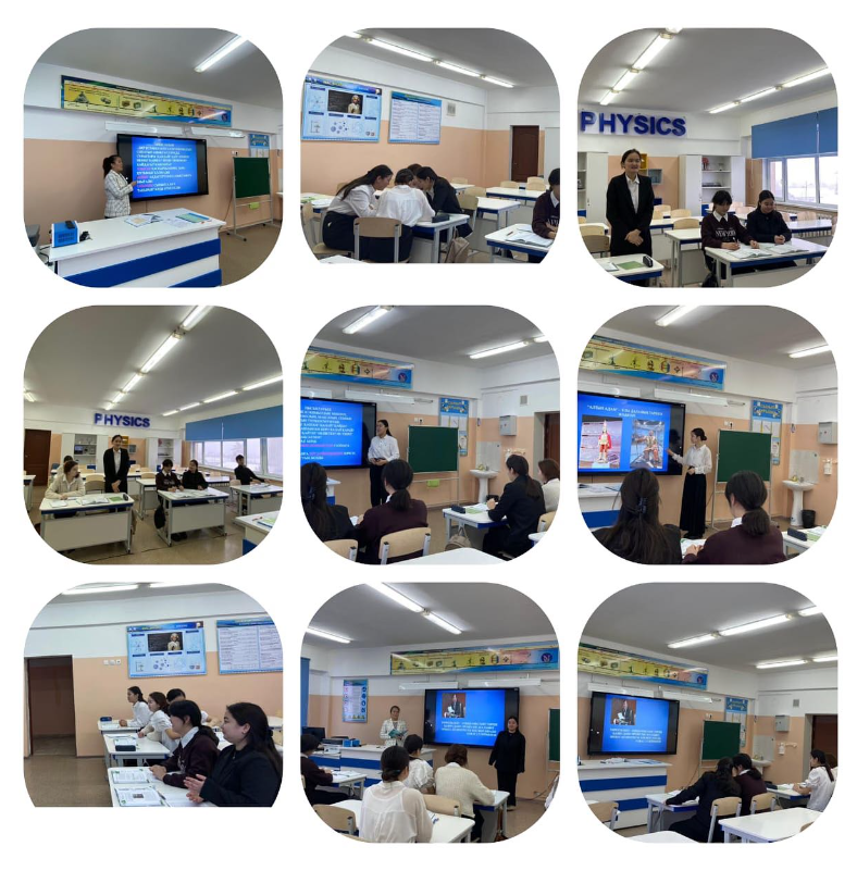 11-сынып білім алушылары қаңтар ҰБТ-на келген сұрақтар бойынша оқу сауаттылығынан қатемен жұмыс жүргізді.