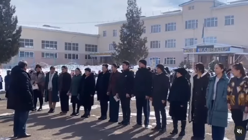 23.02.2024 жылы мектебімізде жер сілкінісіне орай сейсмо-жаттығу өткізілді.